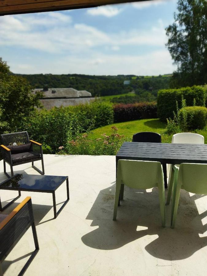 Le Clos Des 3 - Vacances Avec Vue En Ardennes A 5 Kilometres De La Roche - Maison De 90 M2 Avec Chambres - Avec Magnifique Jardin Rendeux Exterior foto