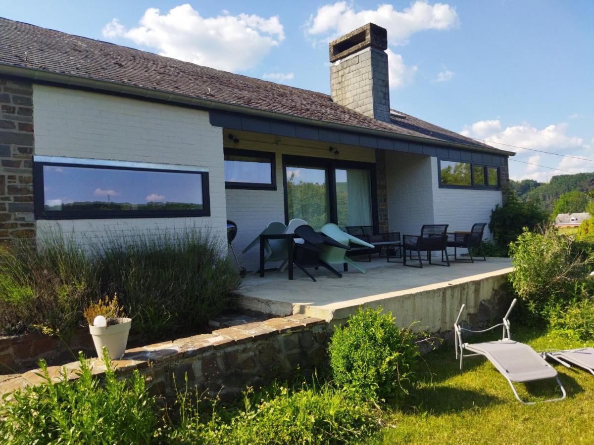 Le Clos Des 3 - Vacances Avec Vue En Ardennes A 5 Kilometres De La Roche - Maison De 90 M2 Avec Chambres - Avec Magnifique Jardin Rendeux Exterior foto